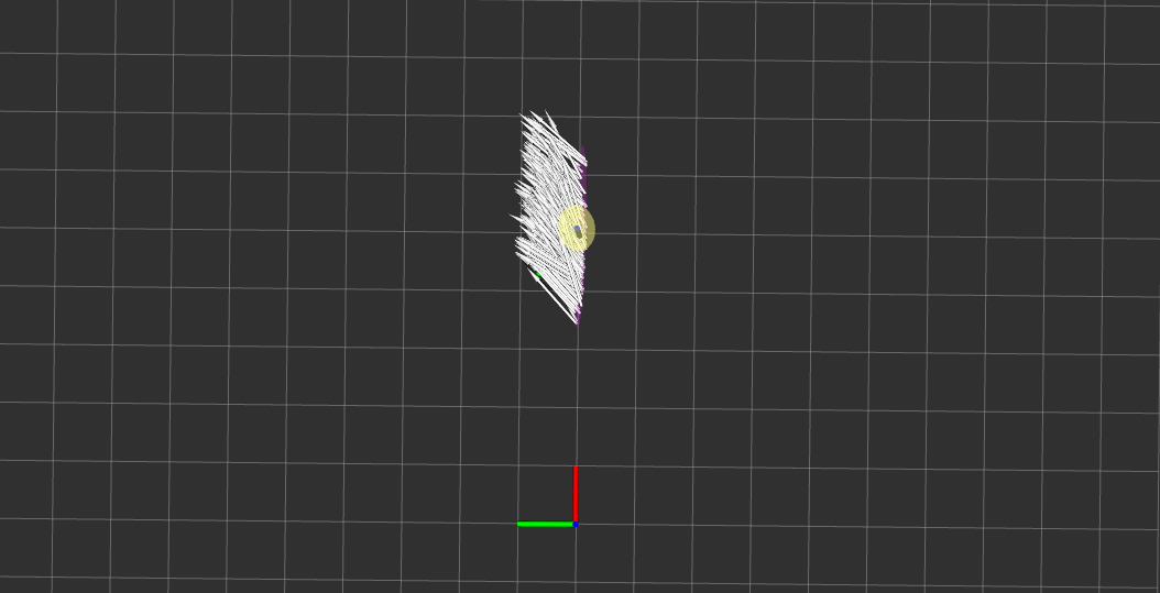 Rviz calculated pose view