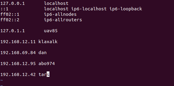 SSH configuration